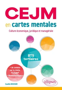 CEJM en cartes mentales Culture économique juridique et managériale BTS tertiaires
