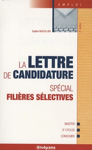 La lettre de candidature