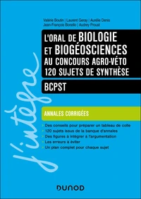 L'oral de biologie et biogéosciences aux concours agro-véto BCPST
