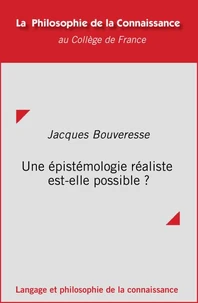 Une épistémologie réaliste est-elle possible ?