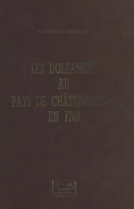 Les doléances au pays de Châteaubriant en 1789