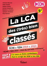 La LCA des (très) bien classés ECNI et EDN 2018 à 2024