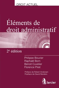 Eléments de droit administratif