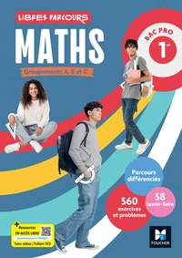 Maths 1re Bac Pro Libres parcours