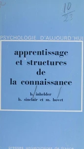 Apprentissage et structures de la connaissance
