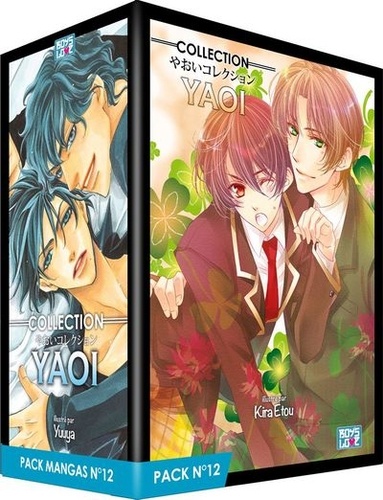  Boy's Love - Collection Yaoi Pack N° 12 - 5 mangas : The cooking men's secret flavor ; Black X Black ; He is a nebbish ; Love full bloom ; The pornography novelist is trained.