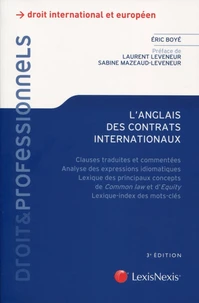 L'anglais des contrats internationaux