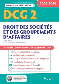 Droit des sociétés et des groupements d'affaires DCG 2