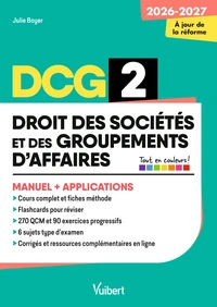 Droit des sociétés et des groupements d'affaires DCG 2