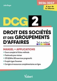 Droit des sociétés et des groupements d'affaires DCG 2