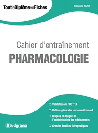 Cahier d'entraînement pharmacologie