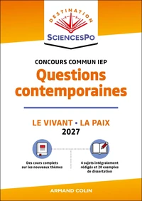 Concours commun IEP Questions contemporaines