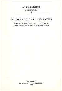 English Logic and Semantics