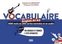 Vocabulaire Anglais A1-A2