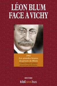 Leon Blum face à Vichy
