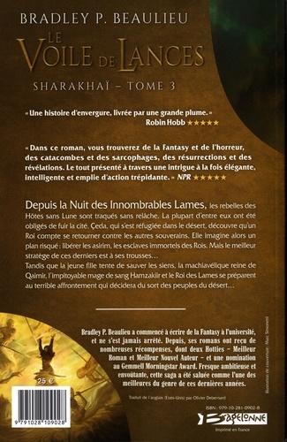 Sharakhaï Tome 3 Le Voile de lances