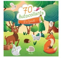 70 autocollants la forêt