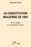 La constitution malienne de 1992. De la rigidité à l'impossible révision