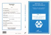 Région et Développement N° 1998-7