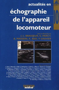 Actualités en échographie de l'appareil locomoteur