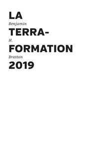 La Terraformation 2019