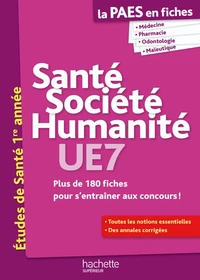 Santé, Société, Humanité UE7