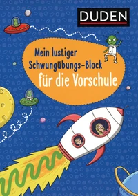 Mein lustiger Schwungübungs-Block für die Vorschule