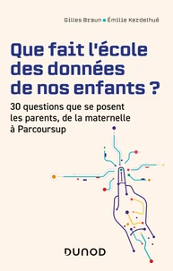 Que fait l'école des données de nos enfants ?