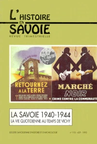 La Savoie 1940-1944