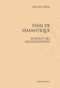 Essai de sémantique