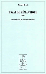 Essai de sémantique