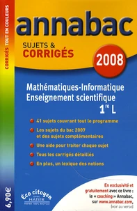 Mathématiques-Informatique Enseignement scientifique 1e L