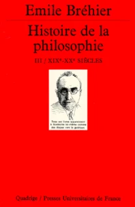 HISTOIRE DE LA PHILOSOPHIE.