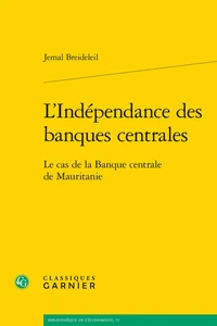 L'Indépendance des banques centrales