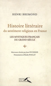 Histoire littéraire du sentiment religieux en France
