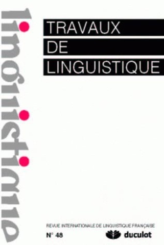  Bremond - Travaux de linguistique n°48.