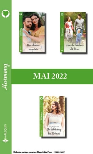 Pack mensuel Harmony - 3 romans (mai 2022)