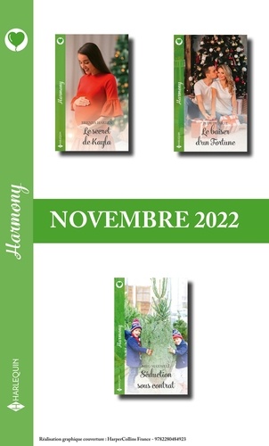 Pack mensuel Harmony - 3 romans (Novembre 2022)