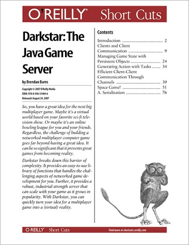 Brendan Burns - Darkstar: The Java Game Server.