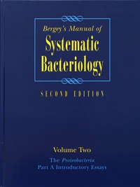 Bergey's Manual of Systematic Bacteriology