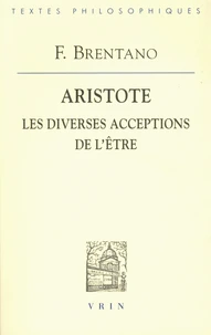 De la diversité des acceptions de l'être d'après Aristote