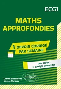 Maths approfondies ECG1