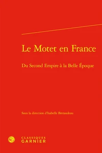 Le Motet en France