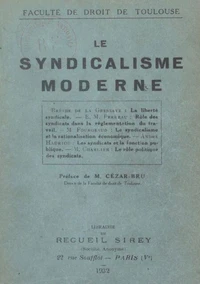 Le syndicalisme moderne
