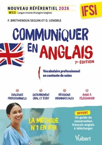 Communiquer en anglais en IFSI