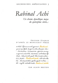 Rabinal Achi
