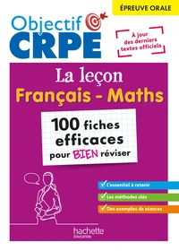 La leçon français-maths, épreuve orale
