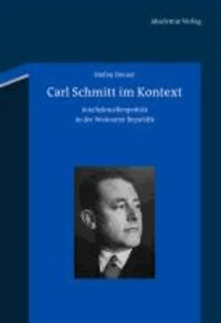 Carl Schmitt im Kontext