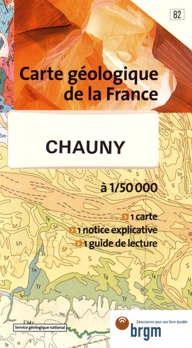  BRGM - Chauny - 1/50 000.