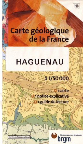  BRGM - Haguenau - 1/50 000.
